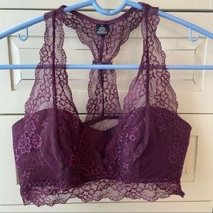 Aerie lace padded bralette